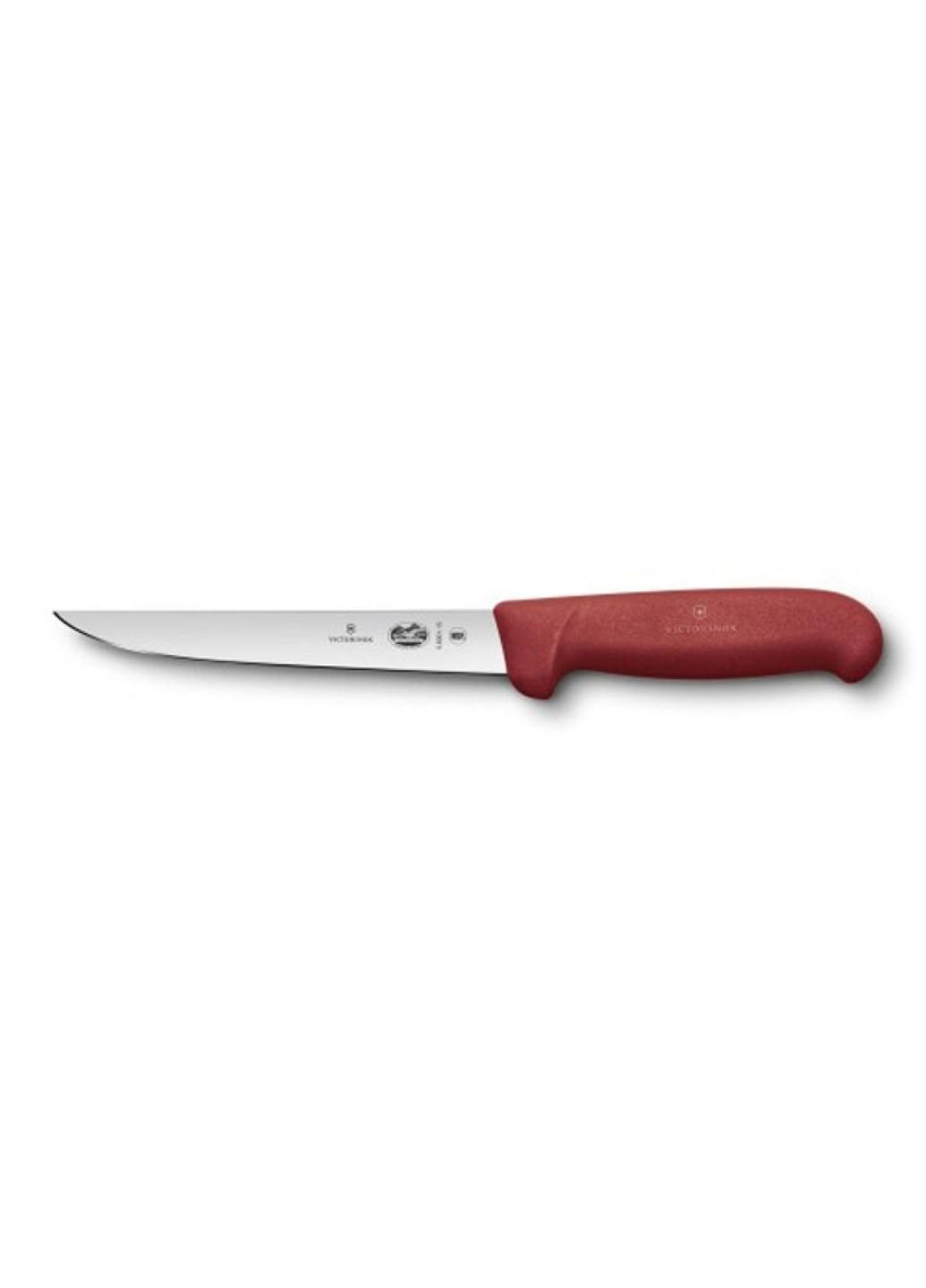 Кухонный нож Fibrox обвалочный 15 см, красный (5.6001.15) Victorinox (254078903)