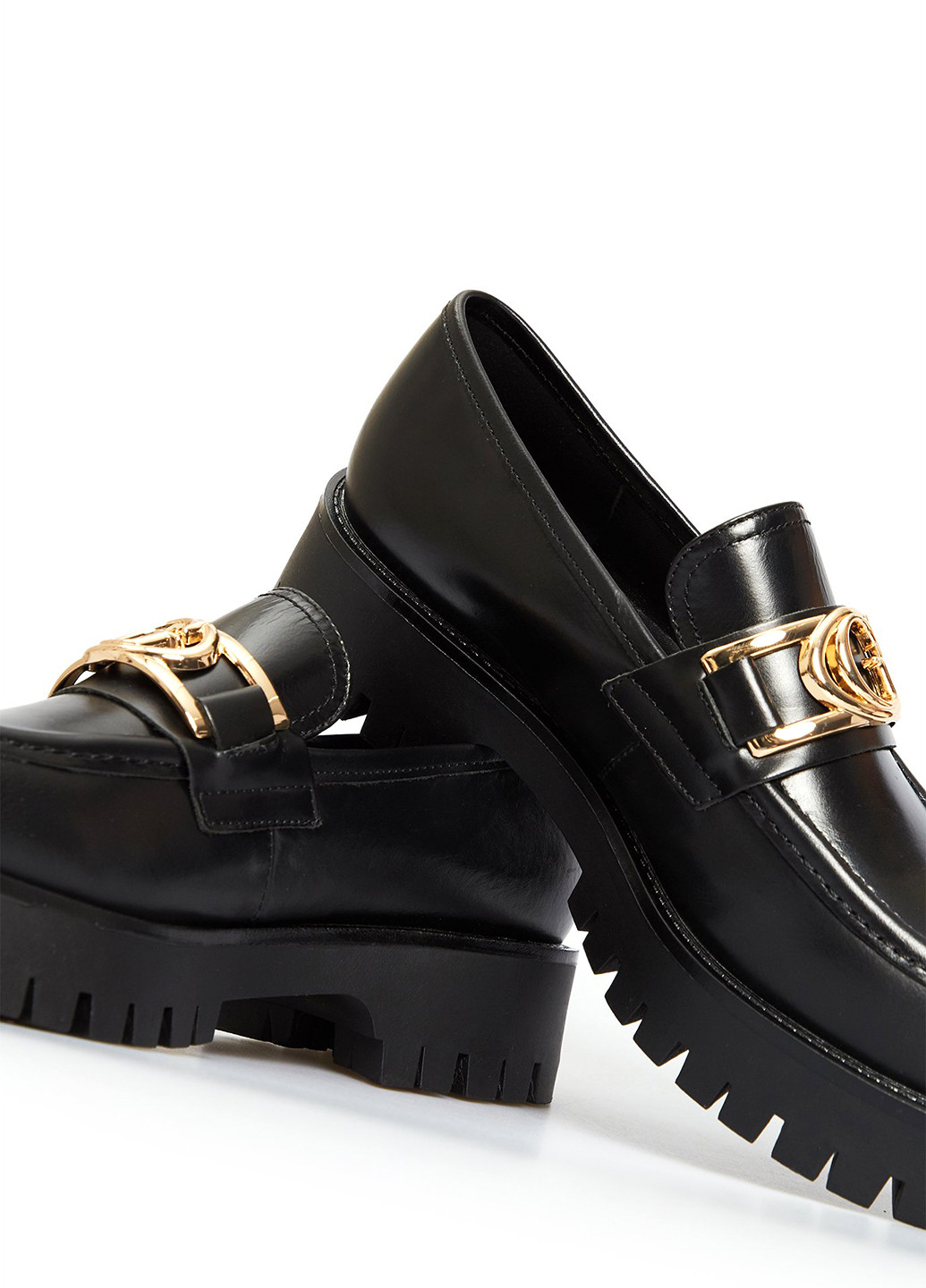 Guess Туфлі лофери чорний з натуральна шкіра, сша — демісезон (255252943)