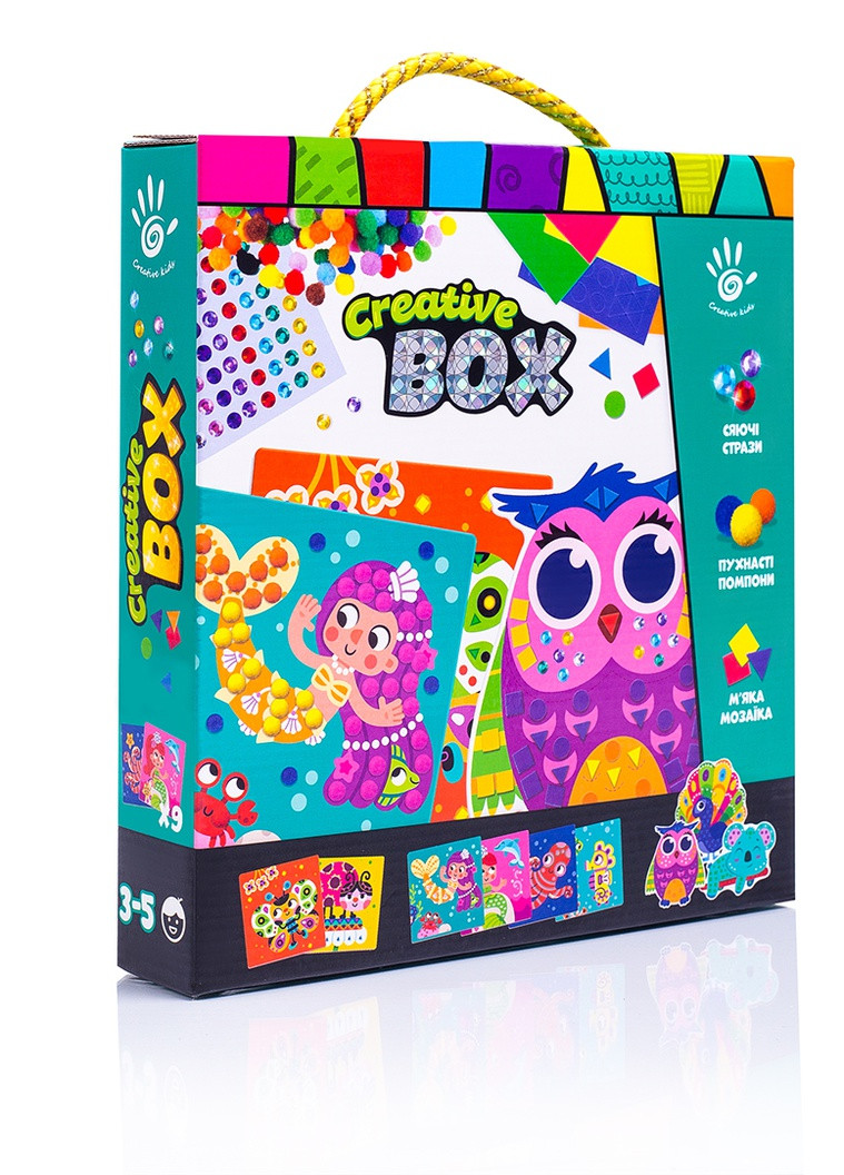 Набор для творчества "Creative Box. Сова" VT4433-08 (укр) Vladi toys (255918007)