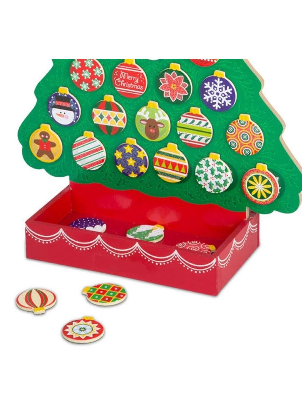 Ігровий набір Новорічний дерев'яний магнітний календар (MD13571) Melissa&Doug (254071255)
