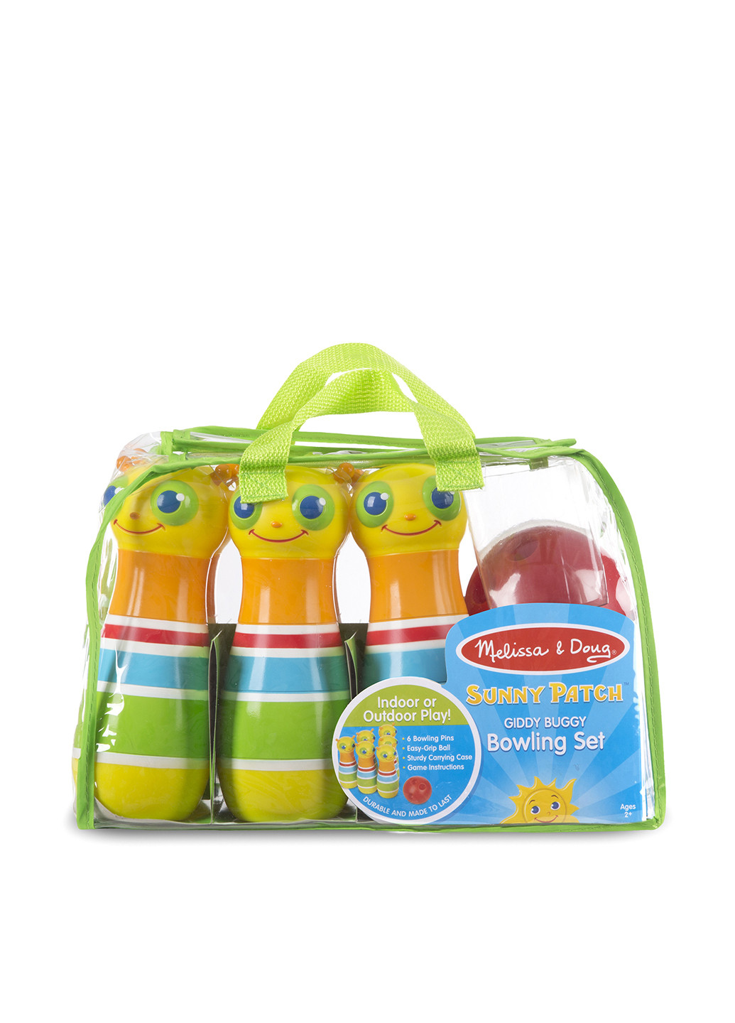 Детский боулинг Стрекоза, 16.3х23х33 см Melissa & Doug (251317755)