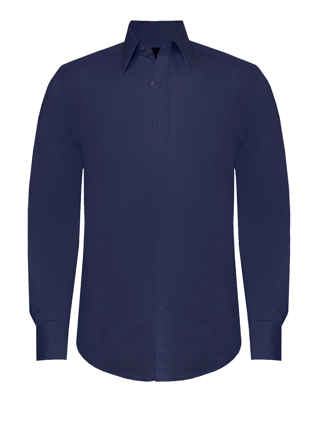 Темно-синяя классическая рубашка Antony Morato