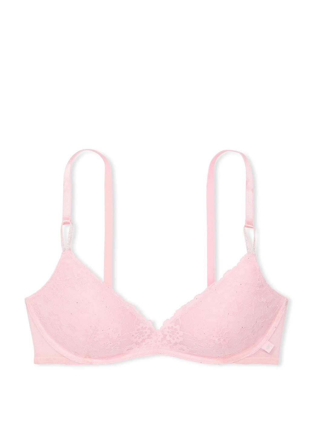 Светло-розовый демисезонный комплект (бюстгальтер, трусики) Victoria's Secret