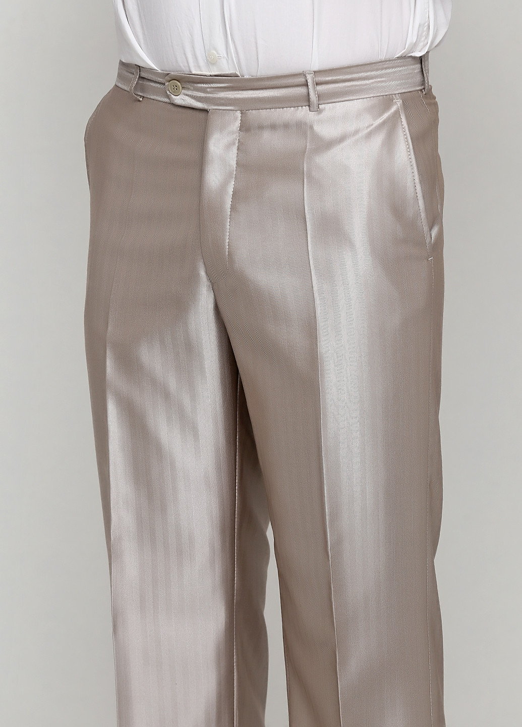 Бежевий демісезонний костюм (піджак, брюки) брючний, з довгим рукавом Galant