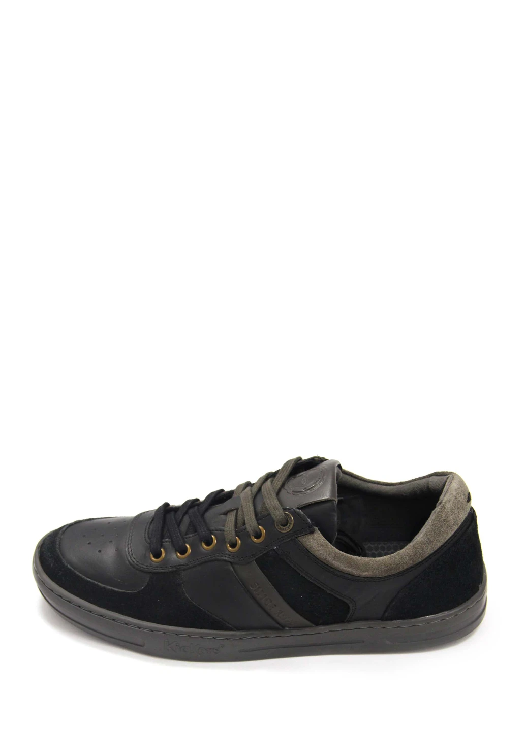 Черные мужские кеды Kickers