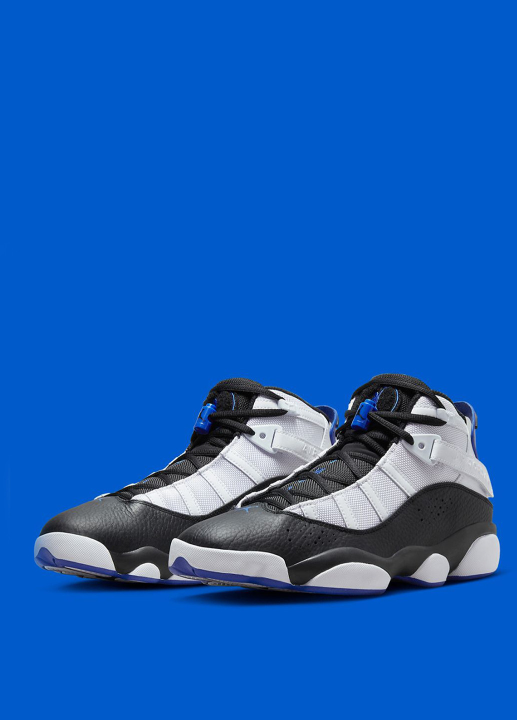 Чорно-білі Осінні кросівки 322992-142_2024 Jordan 6 Rings