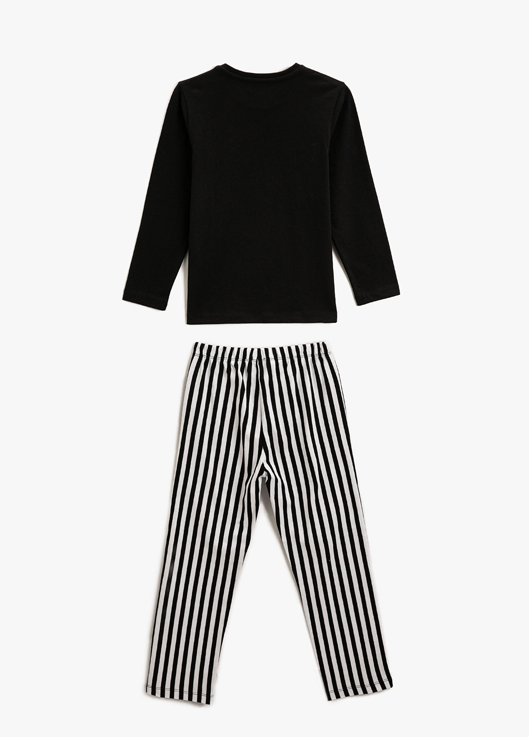 Чорна всесезон піжами (лонгслів, штани) лонгслів + брюки KOTON