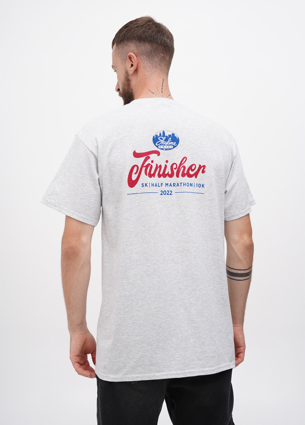 Серая футболка Port & Company