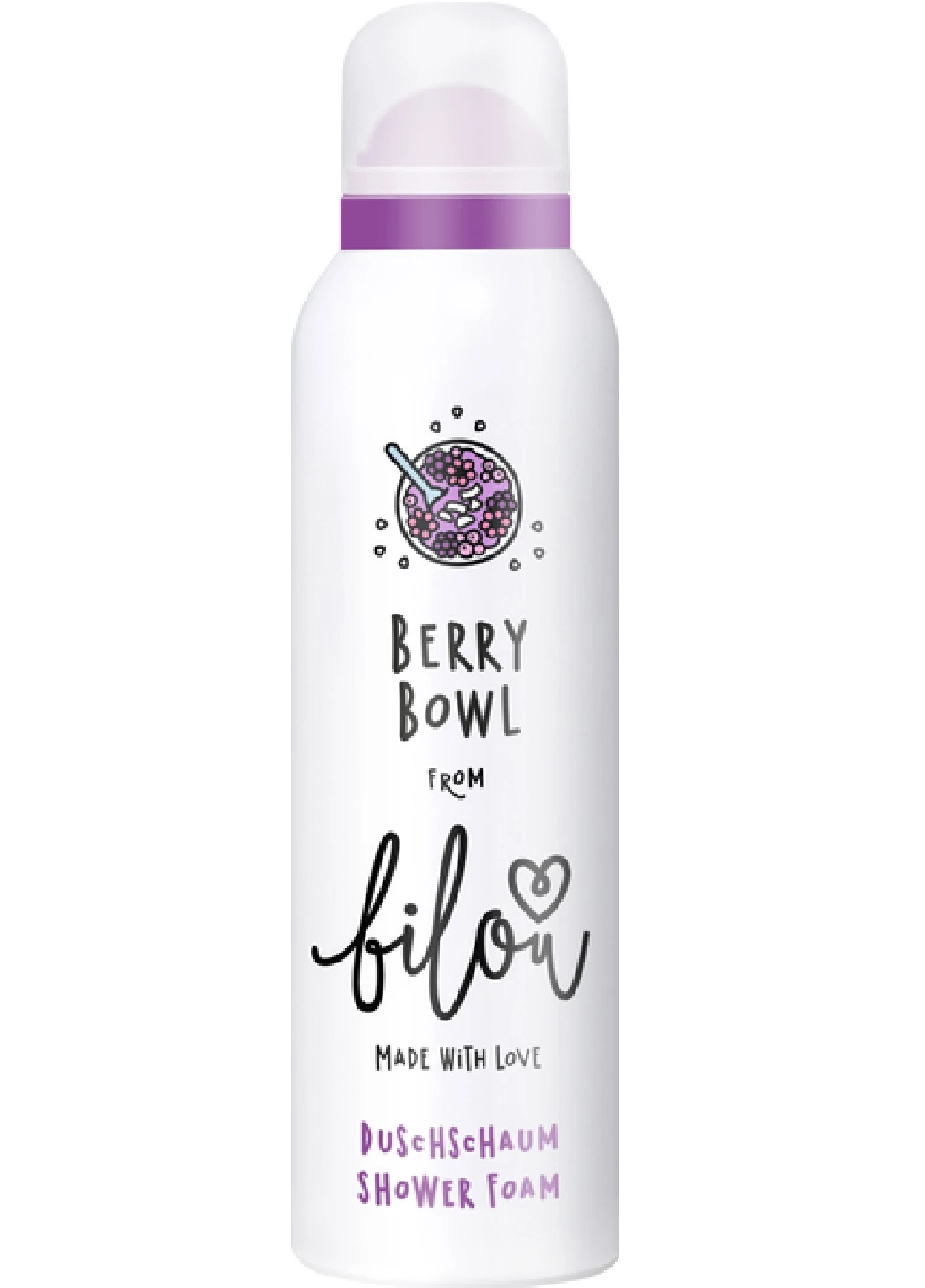 Пінка для душу Berry Bowl 200 мл Bilou (254953425)