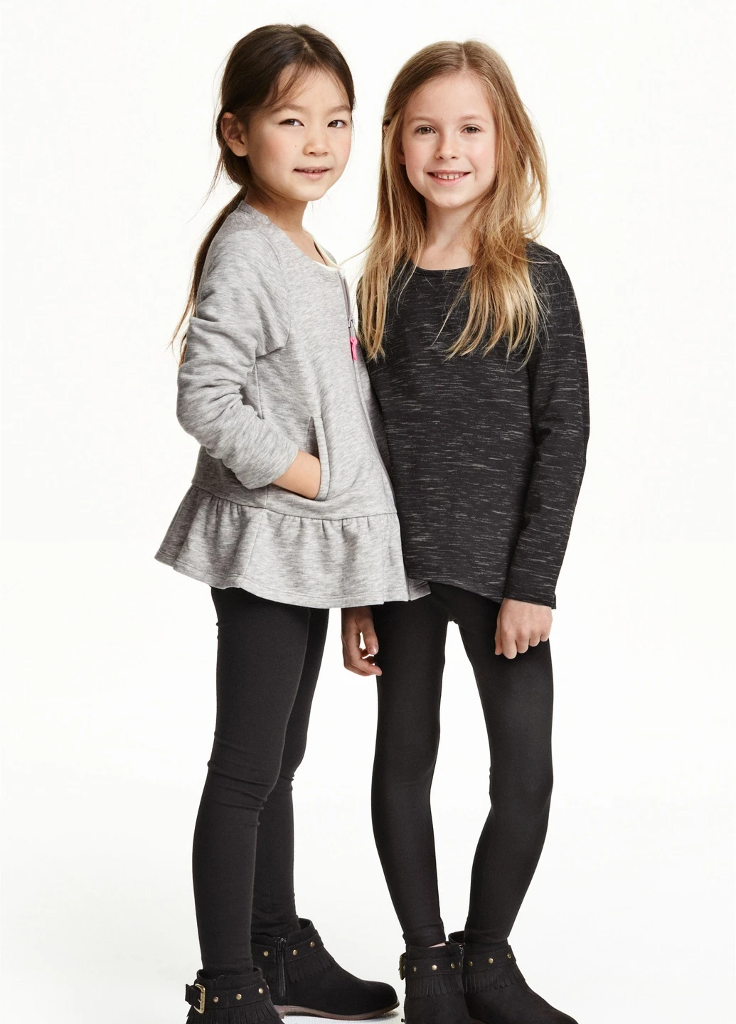 Лосини,чорний, H&M Basic (254866722)