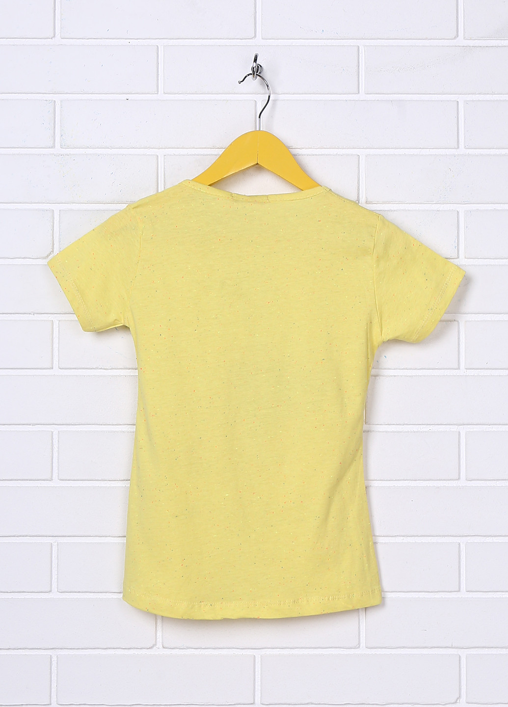 Жовта літня футболка з коротким рукавом Keskin