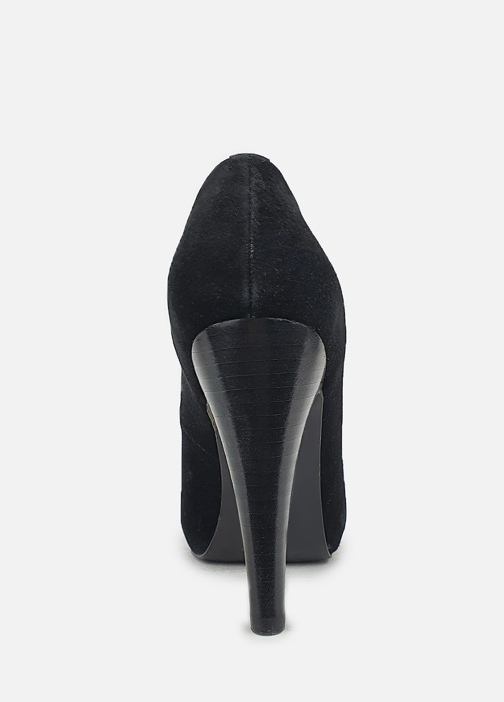 Чорні замшеві туфлі жіночі весняні осінні Brocoli лодочки (252654844)