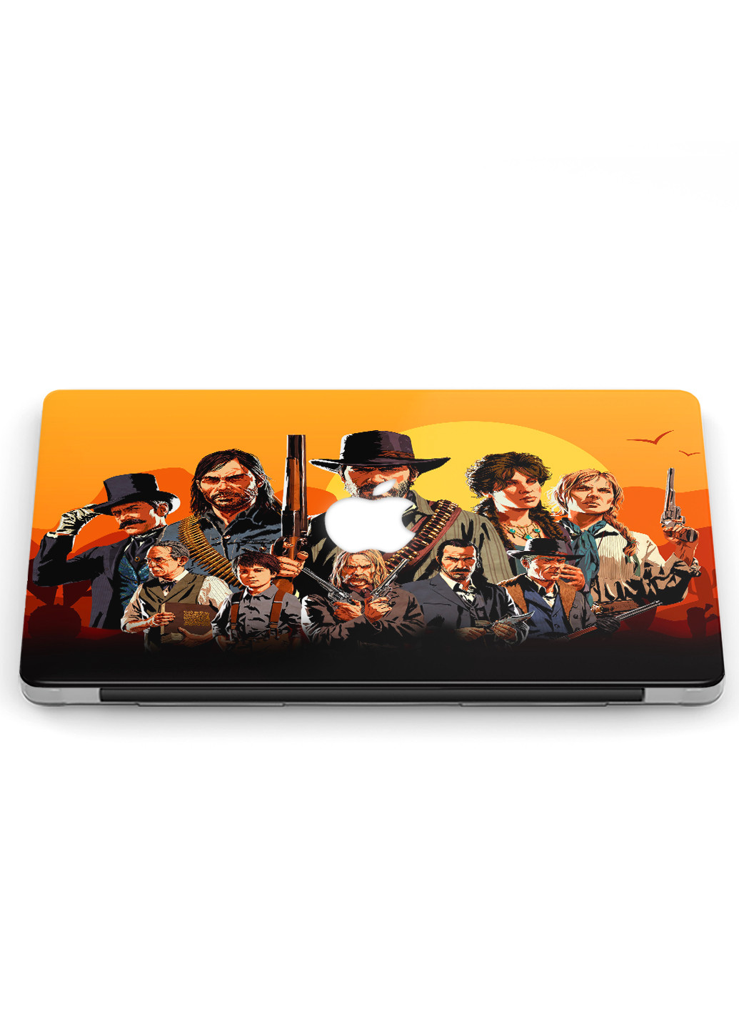 Чохол пластиковий для Apple MacBook Air 13 A1466 / A1369 гра Red Dead Redemption 2 (6351-2441) MobiPrint (218865533)