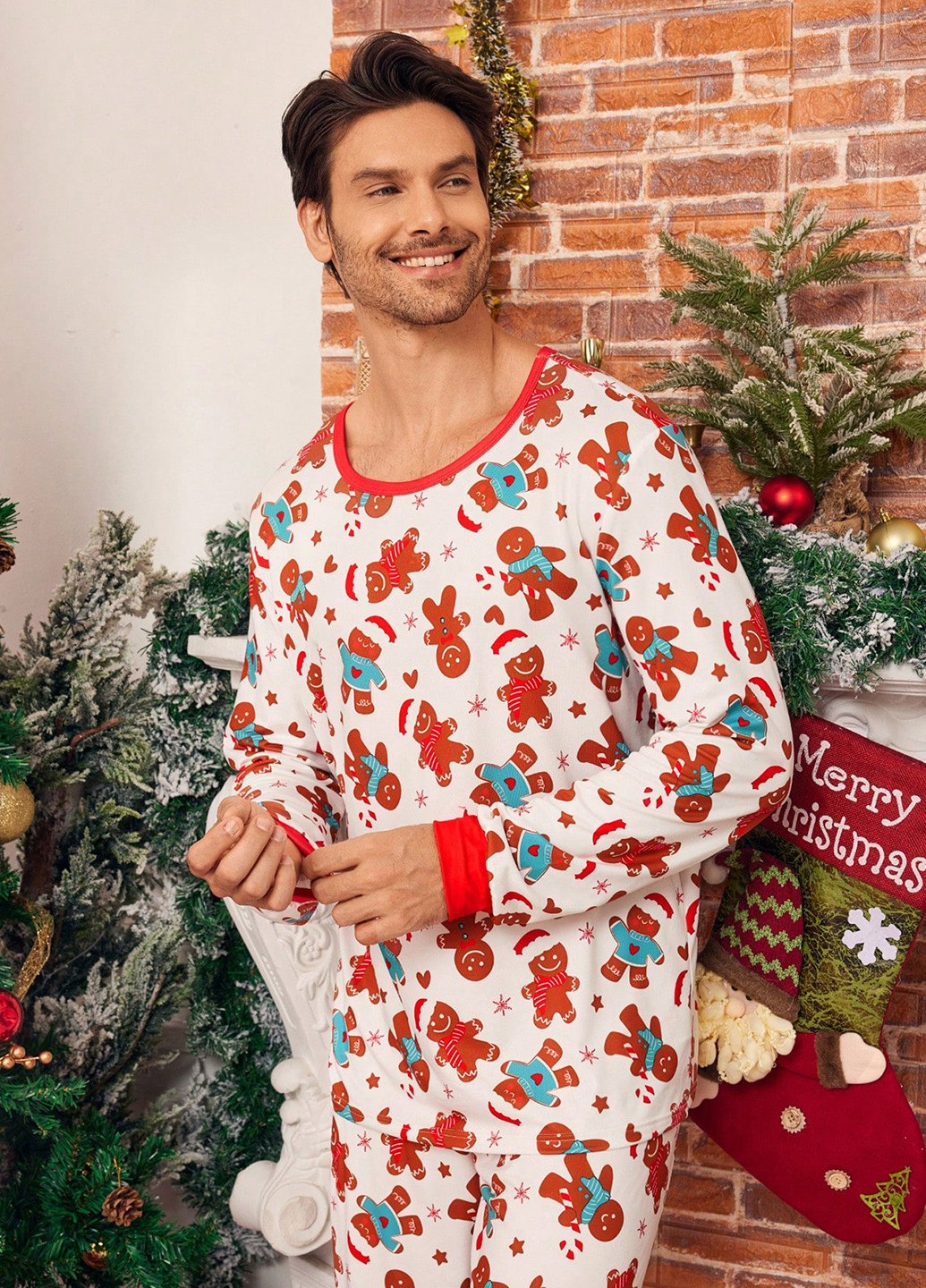 Пижама (свитшот, брюки) SHEIN (346790511)