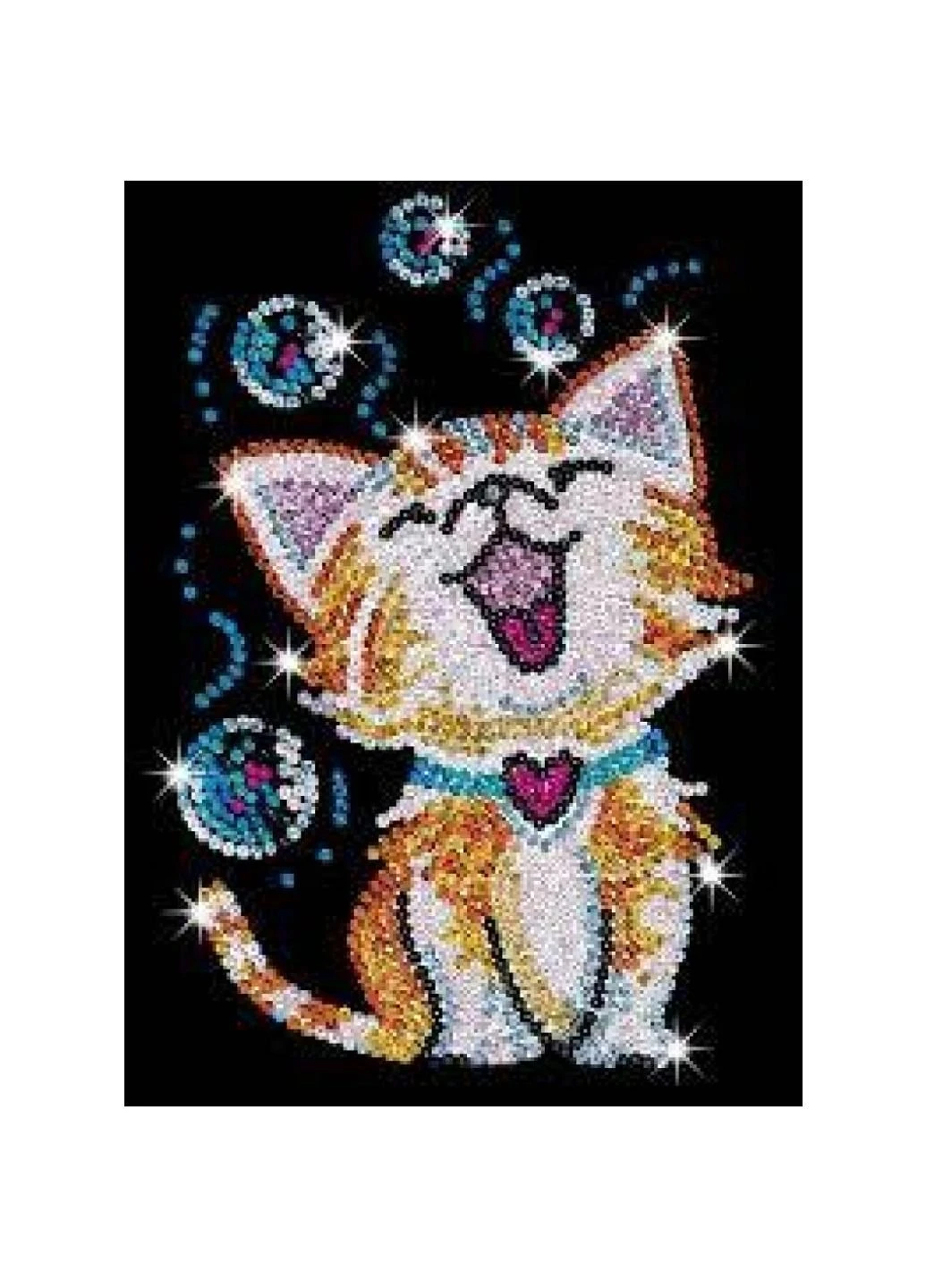 Набор для творчества (SA1602) Sequin Art RED Bubbles the Kitten New (249599942)