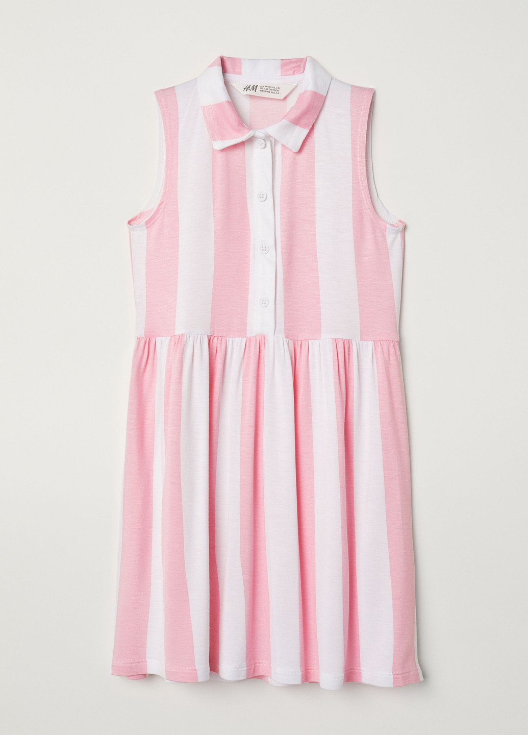 Розовое платье H&M (137471046)