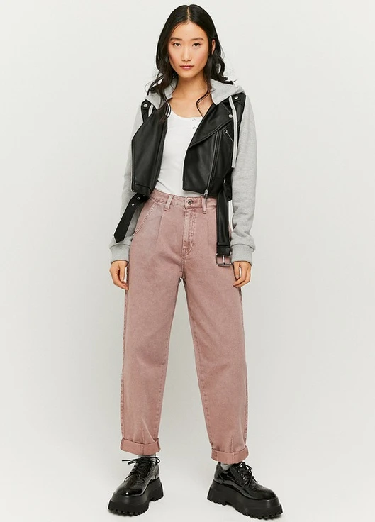 Джинсы Basic Trousers - HIGH WAIST SLOUCHY Tally Weijl - (228499701)
