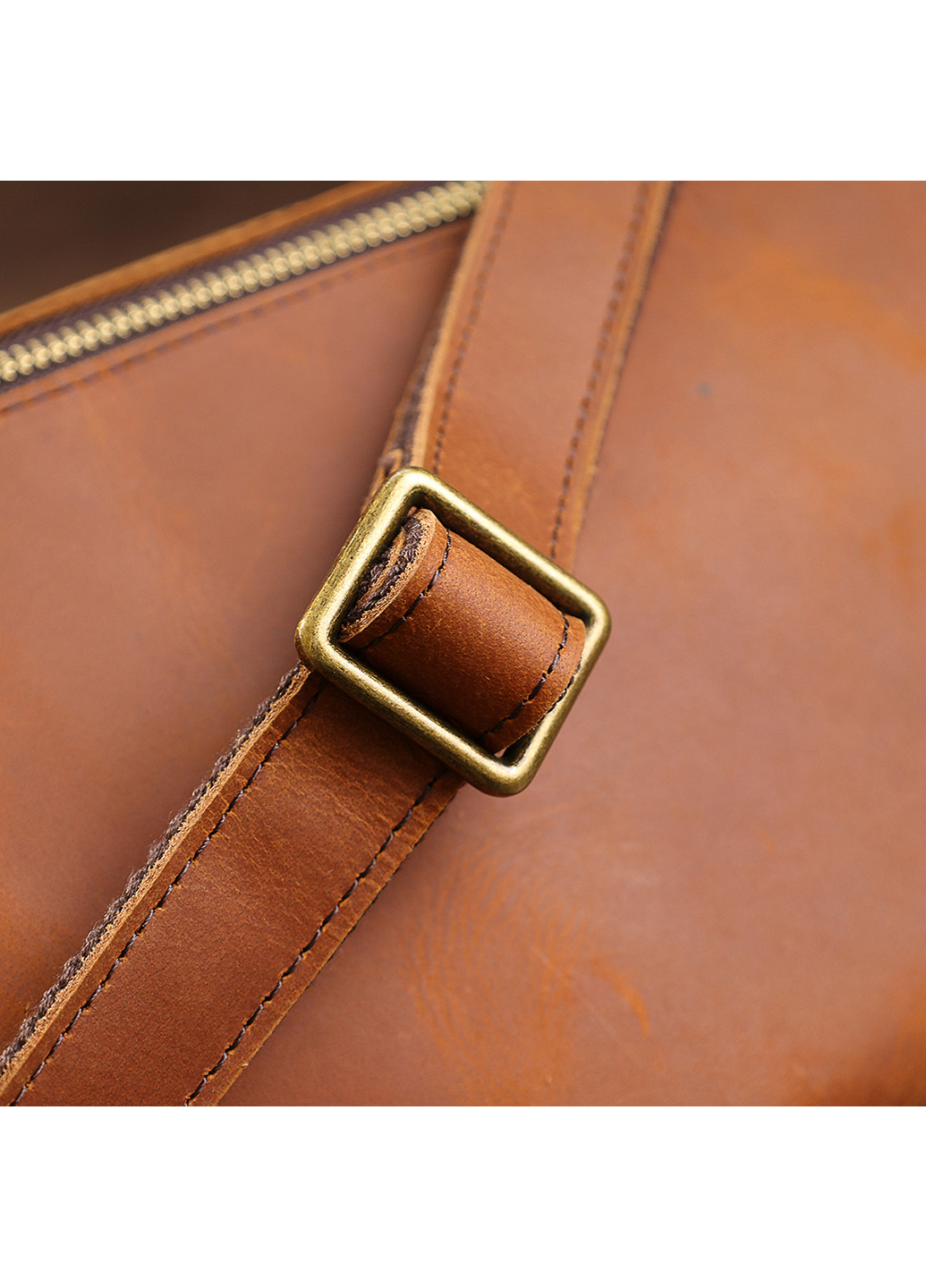 Мужская кожаная сумка на пояс 32х16х13 см Vintage (250097456)