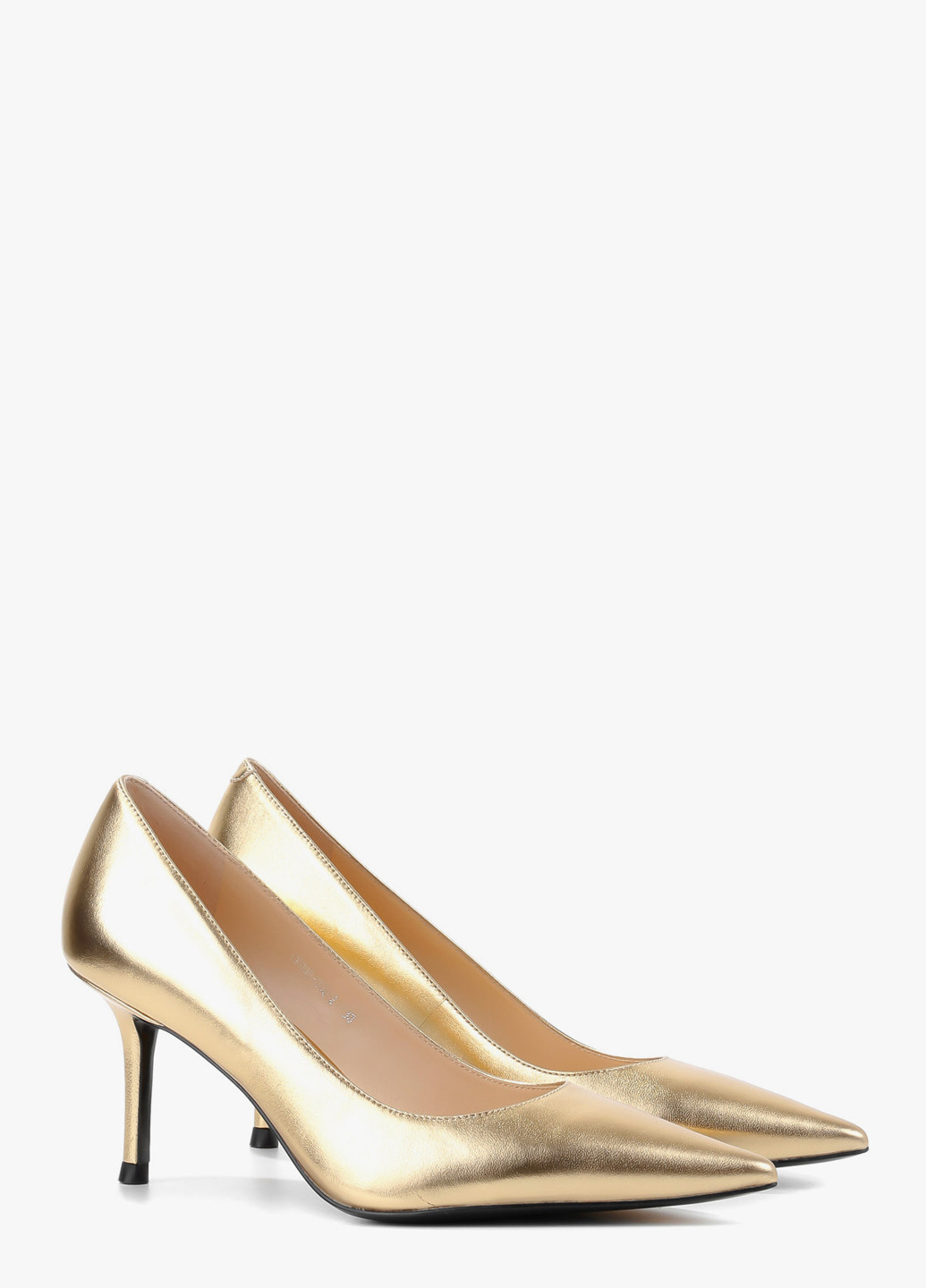 Le'BERDES Туфлі туфлі-човники золотий з натуральна шкіра, україна — демісезон (322646209)