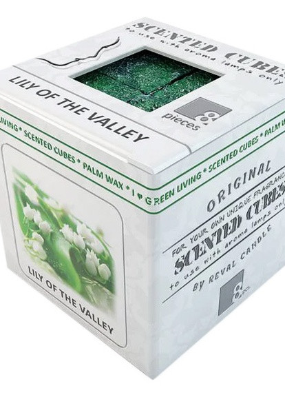 Аромакубики "Конвалії" Scented Cubes Lily Of The Valley 8 шт. Reval Candle (209077240)