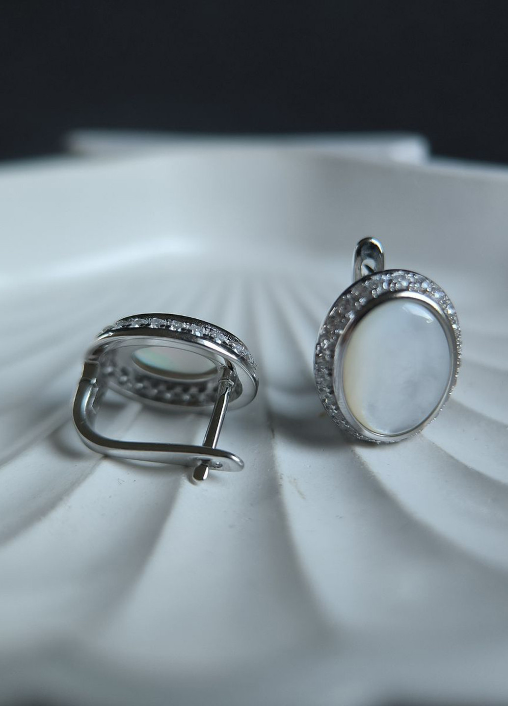 Серьги Silver Flame (350941286)