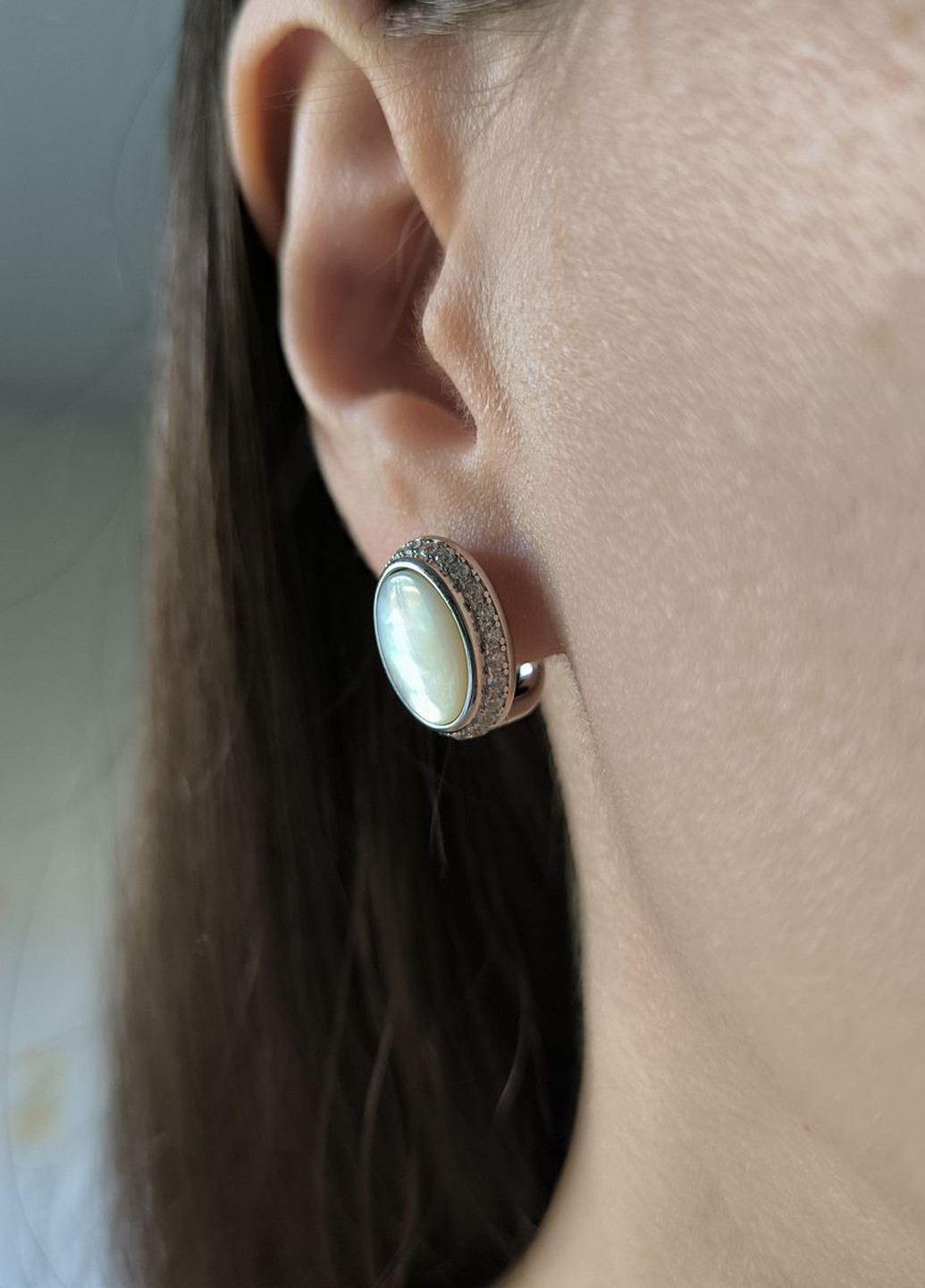 Серьги Silver Flame (350941286)