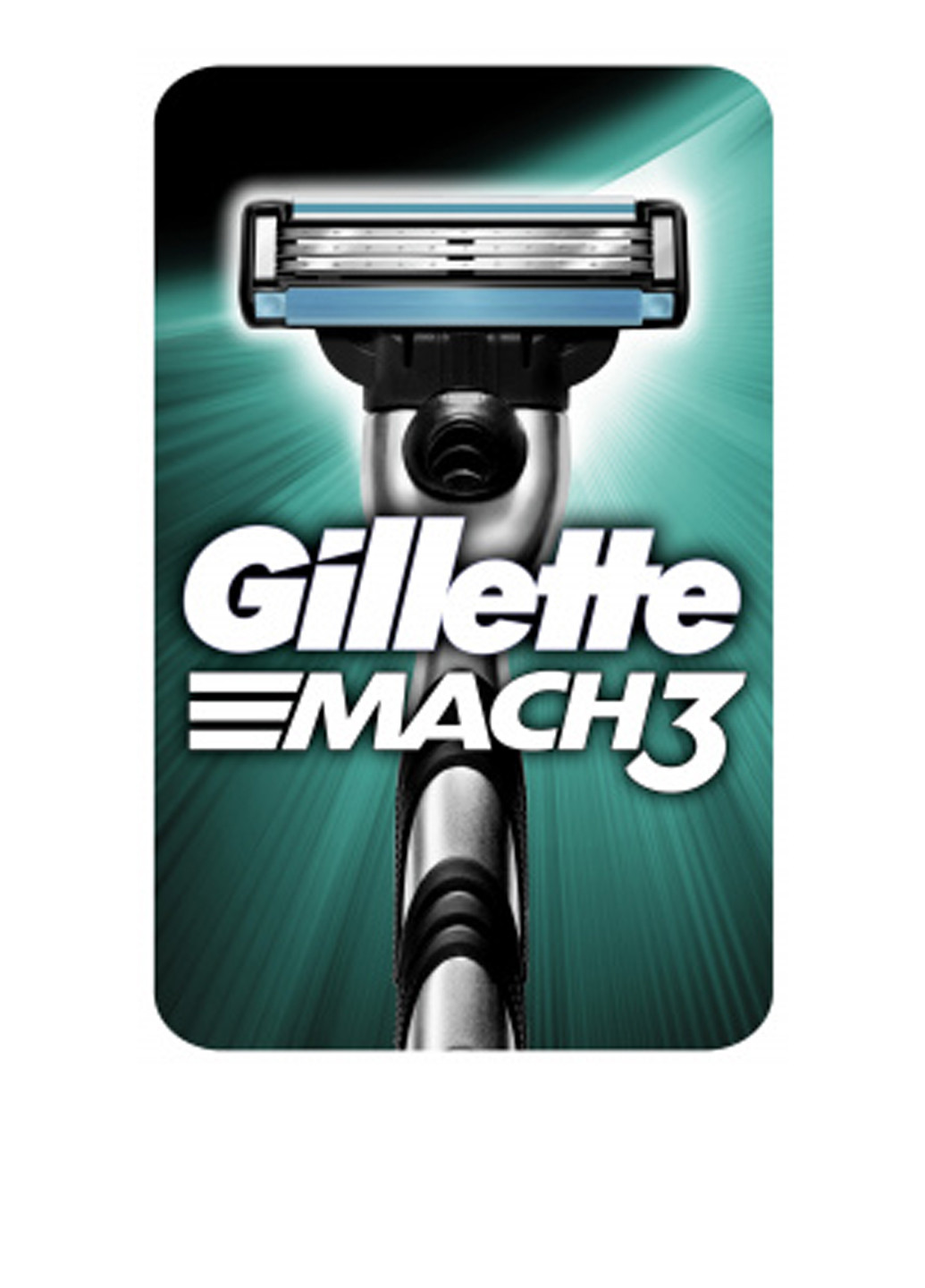 Бритвенный станок Mach 3 с 1 сменным картриджем Gillette (138200780)