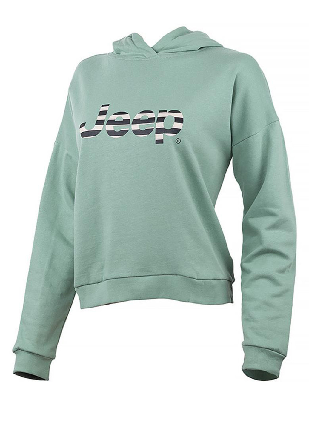 Худи O102609-E854 Jeep HOODED CROPPED SWEATSHIRT Striped Print (321505880)