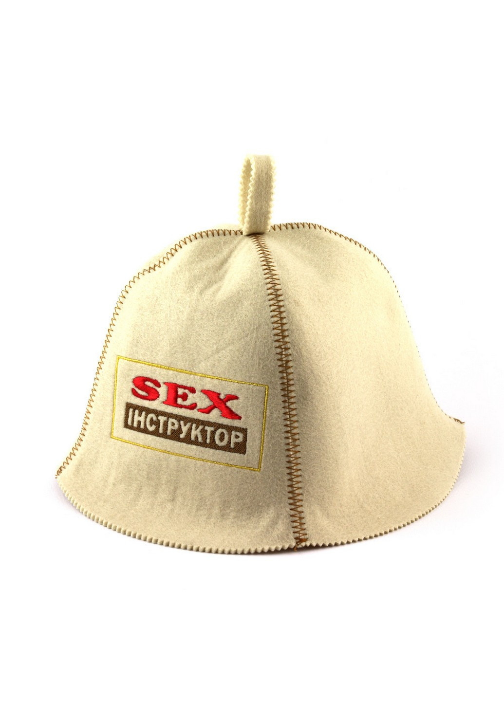 Шапка для сауни "Sex инструктор" Luxyart (255375165)