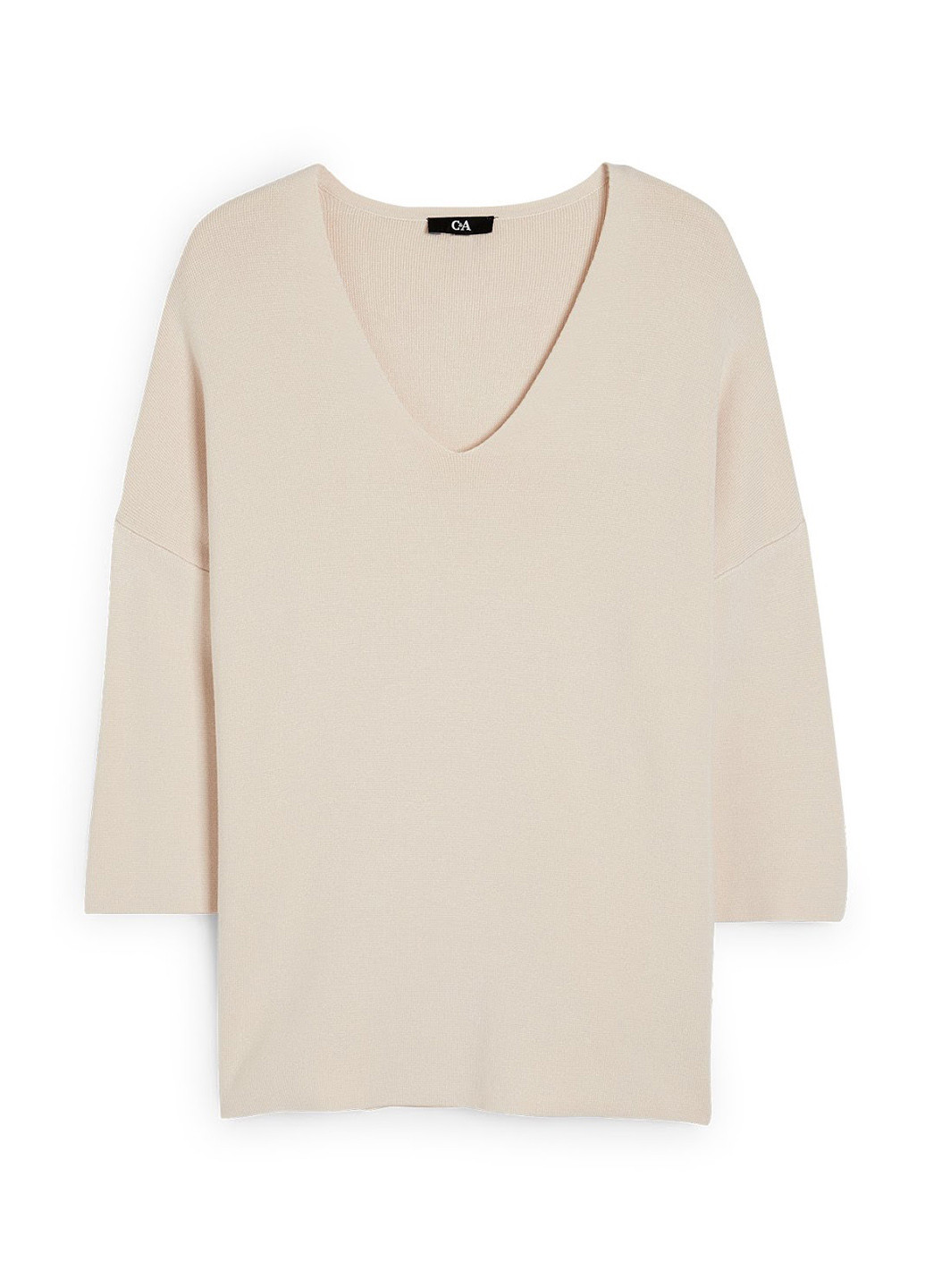 Світло-бежевий демісезонний пуловер пуловер C&A