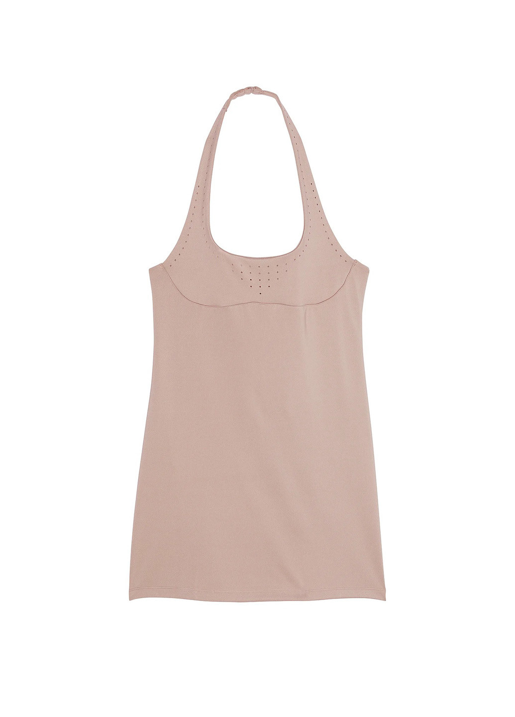 Бежевое спортивное платье Victoria's Secret однотонное