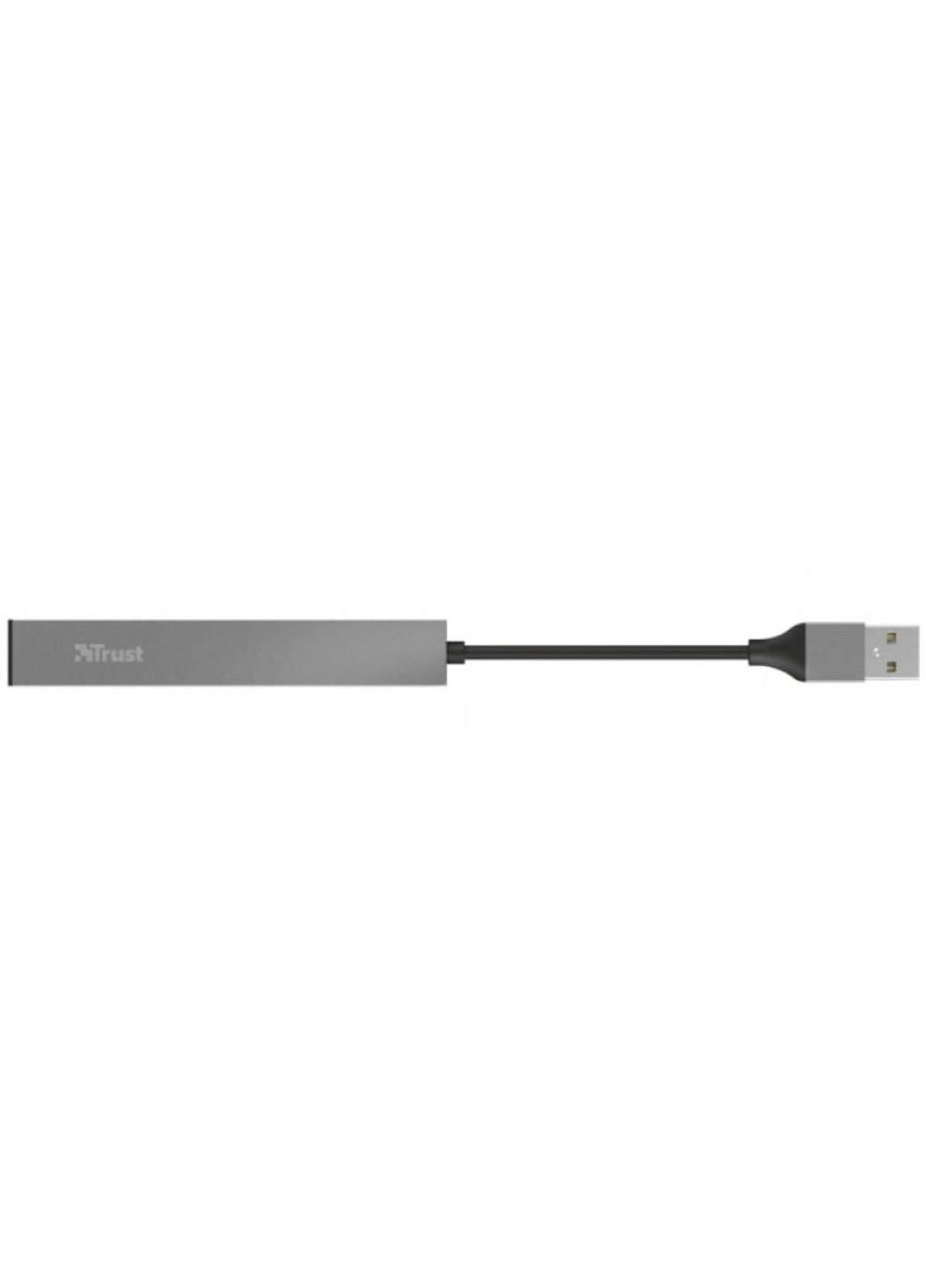 Концентратор Halyx Aluminium 4-Port Mini USB Hub (23786_) Trust (250125833)