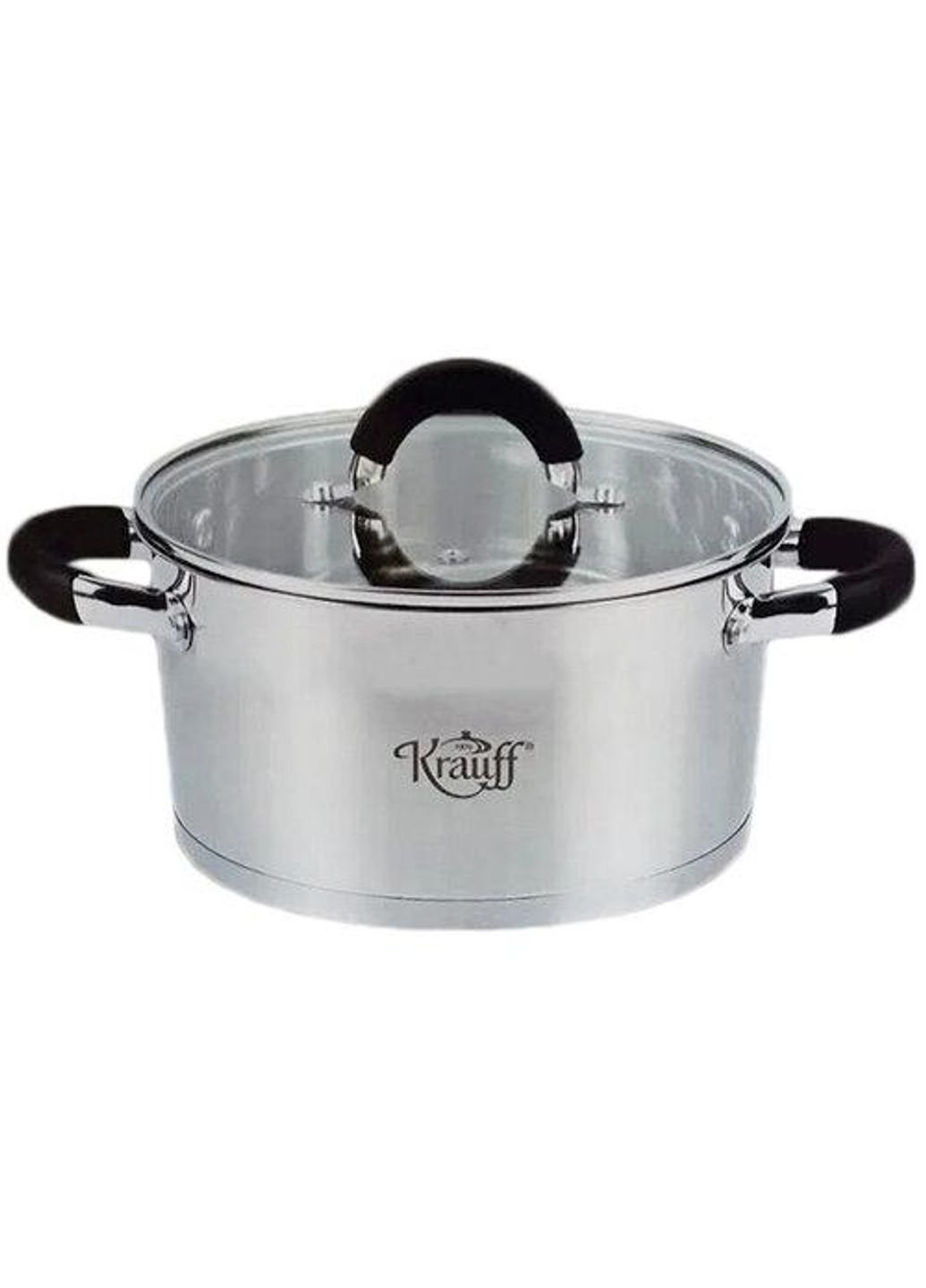 Кастрюля со стеклянной крышкой 26-242-047 2.6 л Krauff (253627808)