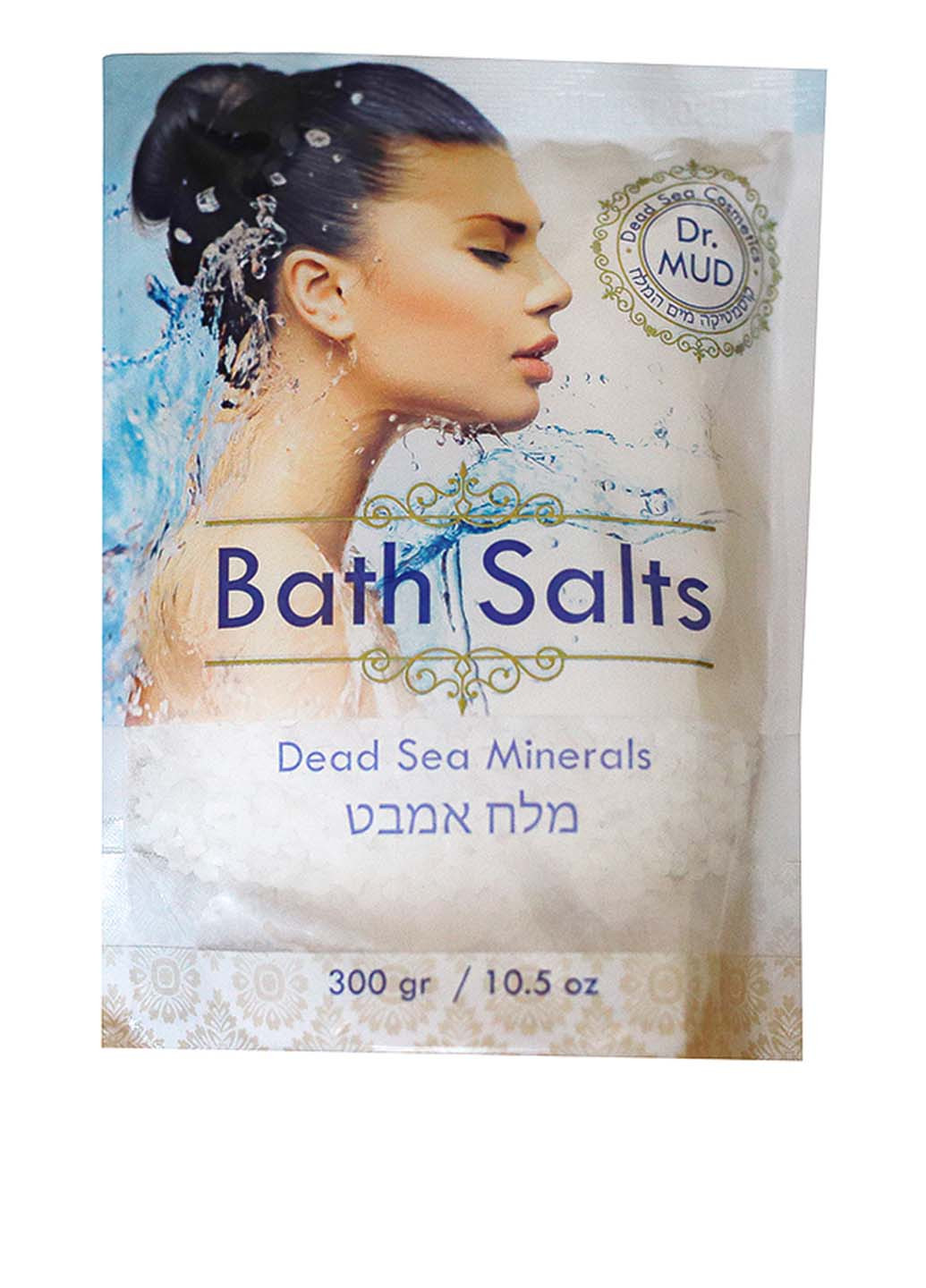 Натуральная соль Мёртвого моря, 300 г Dr.MUD (106436187)