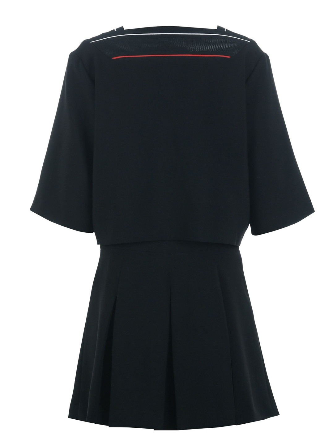 Чорний комплект топ зі спідницею Only