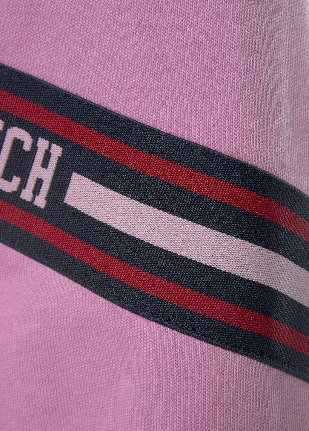 Розовый свитшот Bench надпись без декора (250582698)