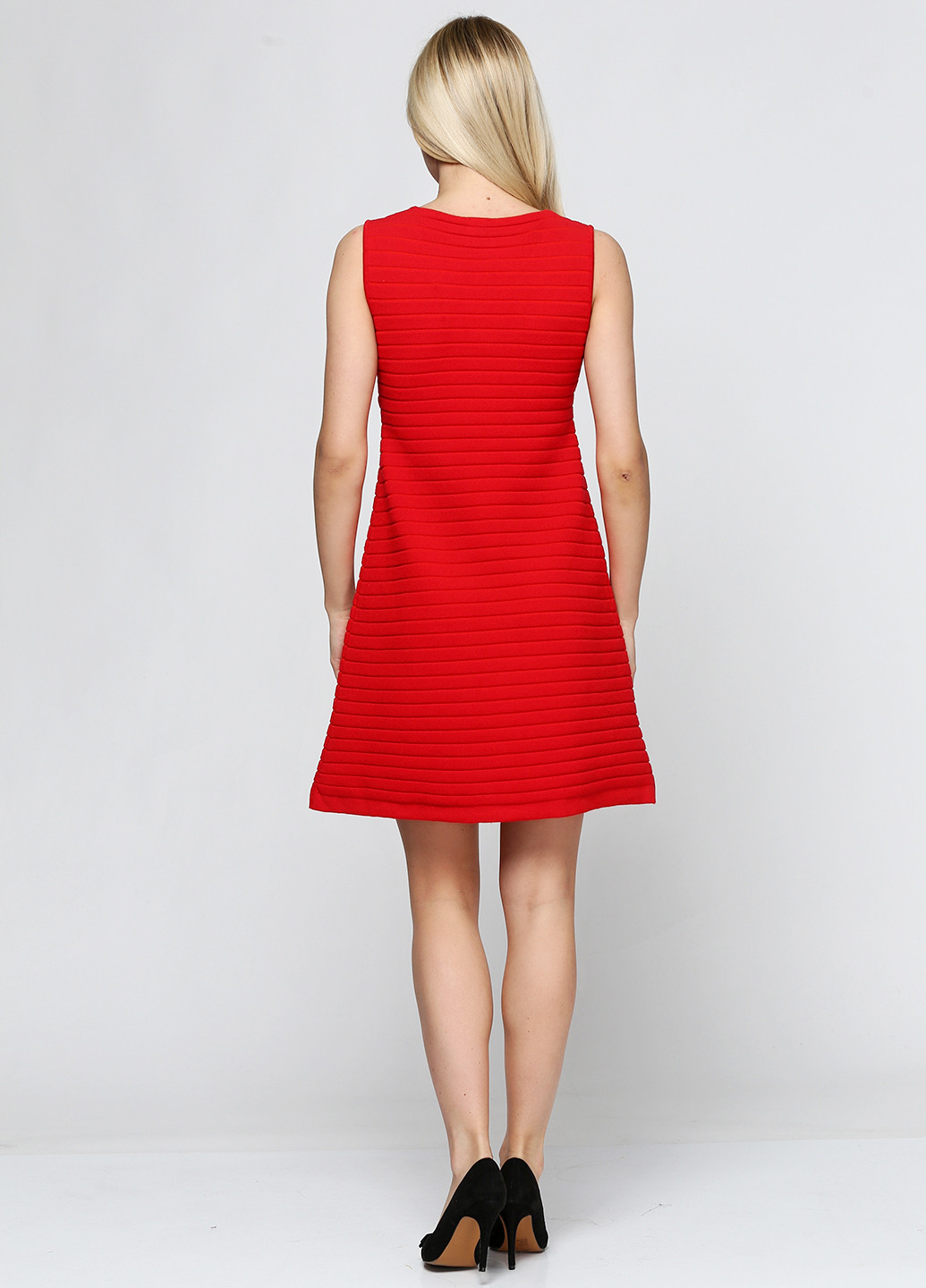 Красное кэжуал платье Pinko однотонное