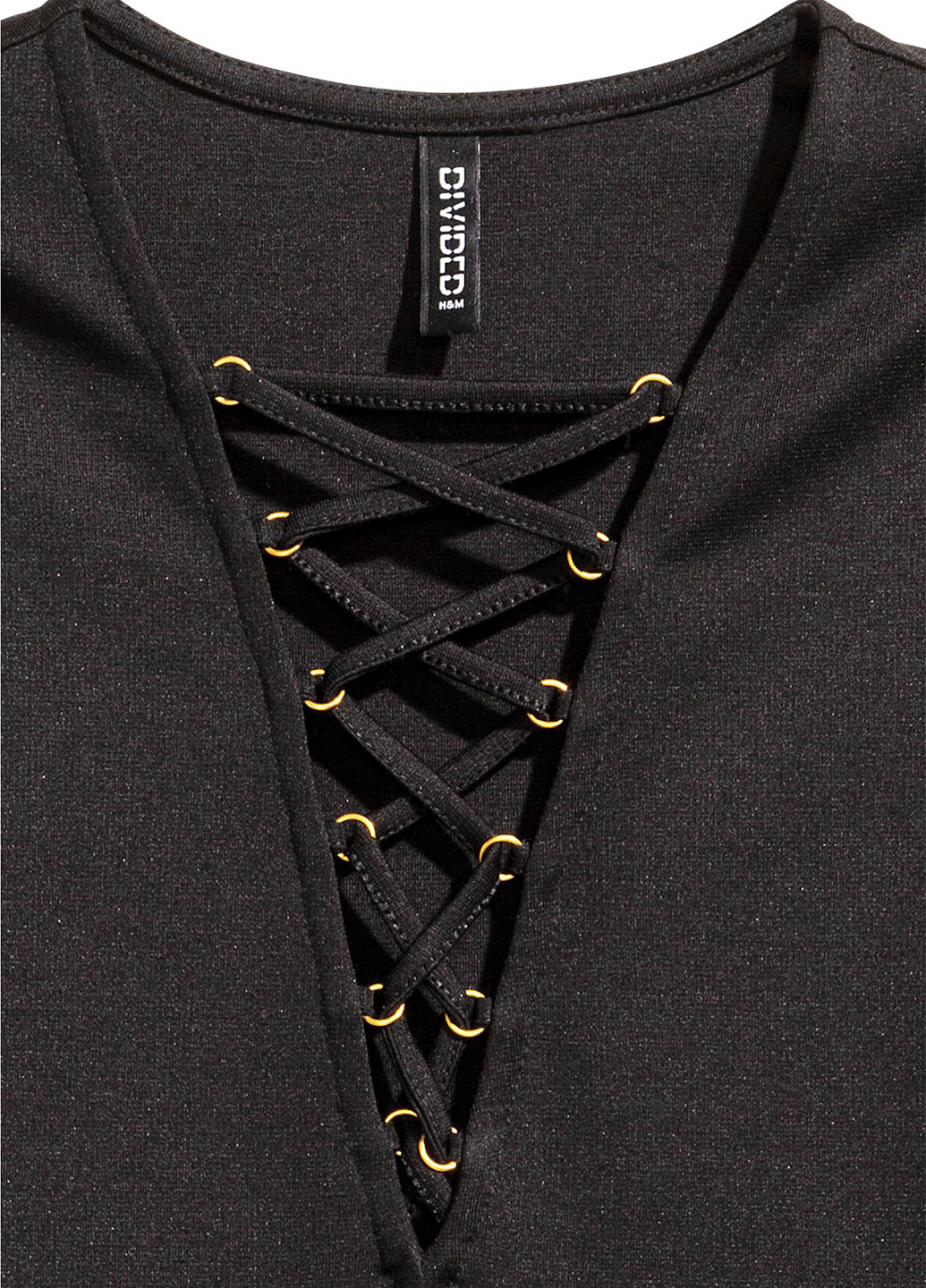 Черное кэжуал платье футляр H&M меланжевое