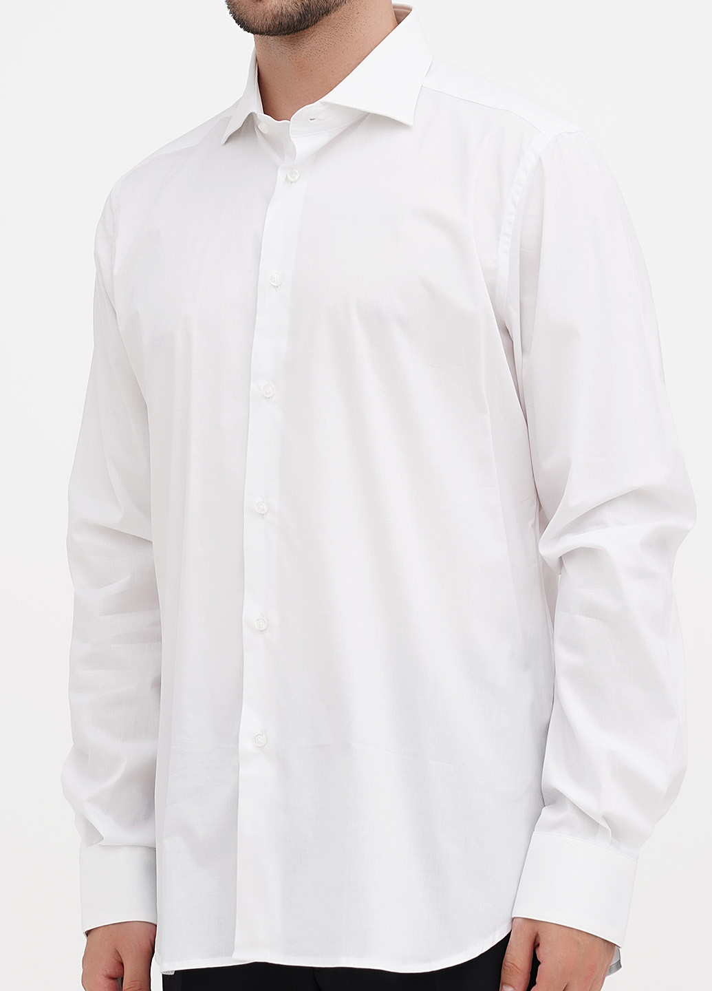 Белая классическая рубашка однотонная Liu Jo
