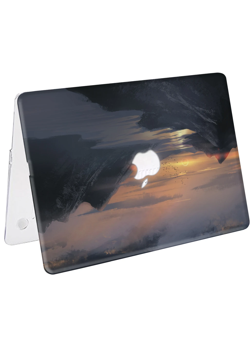 Чехол пластиковый для Apple MacBook Pro Retina 13 A1502 / А1425 Пейзажи (Red sky at morning) (6352-2489) MobiPrint (218867984)