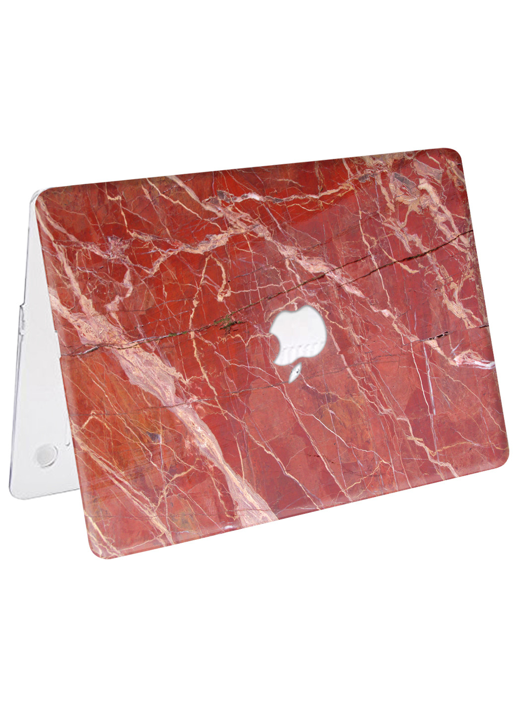 Чохол пластиковий для Apple MacBook 12 A1534 / A1931 Червоний Мармур (Red Marble) (3365-1855) MobiPrint (218505175)