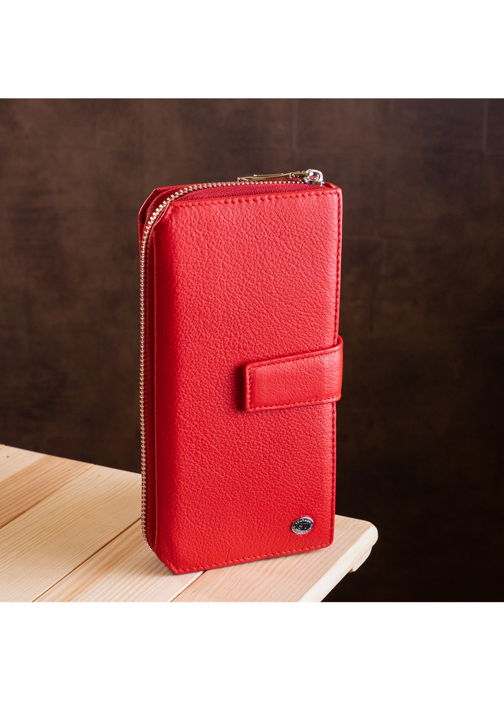 Женский кожаный кошелек 10,5х20х3,5 см st leather (252128374)