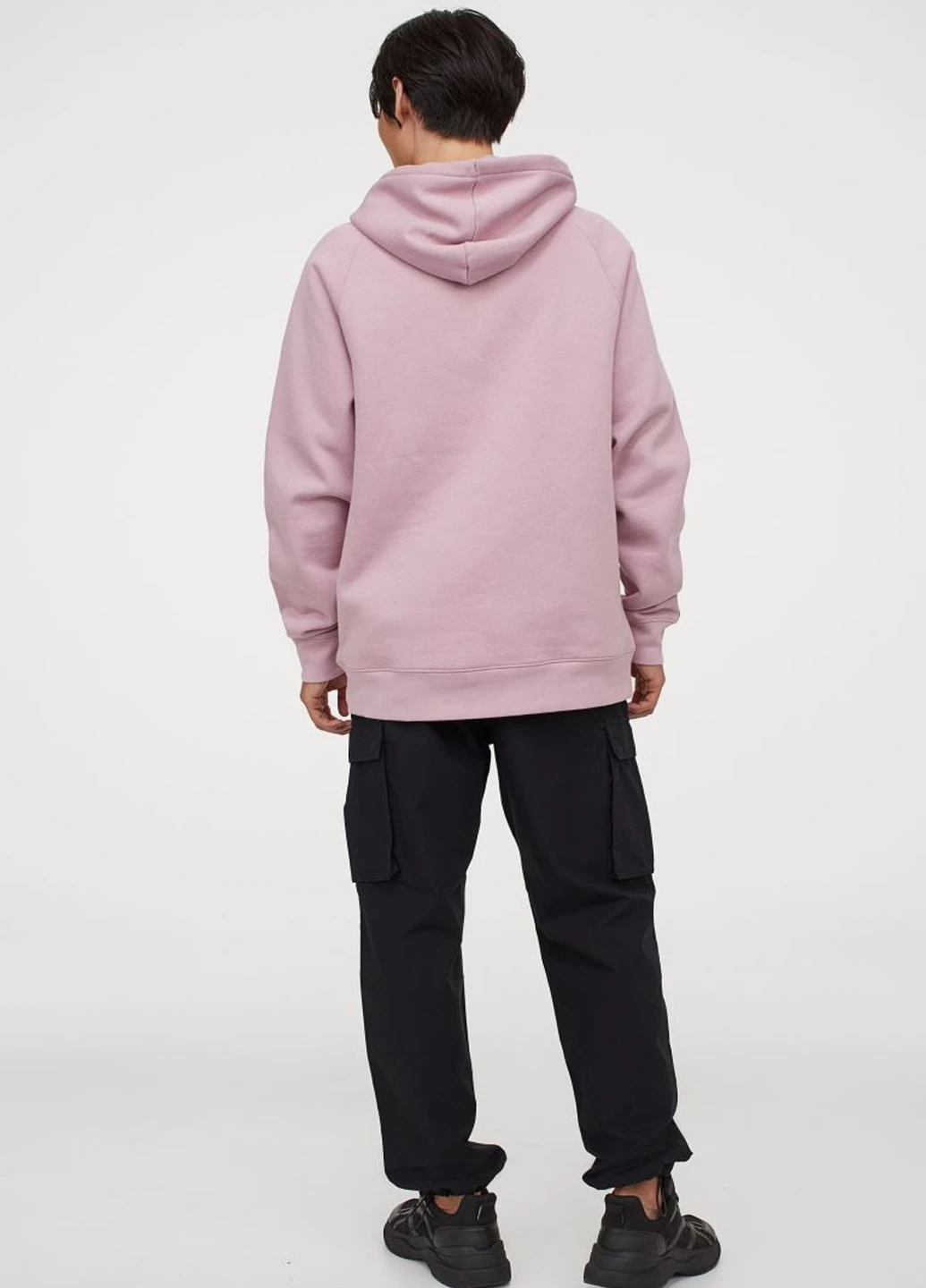 Черные демисезонные брюки H&M