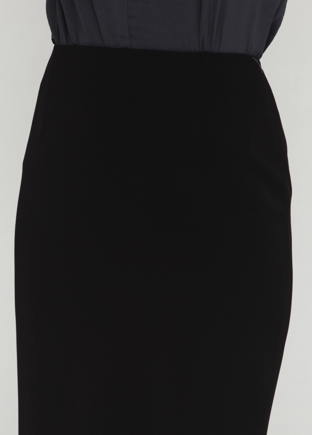 Черная кэжуал однотонная юбка Stefanie L мини