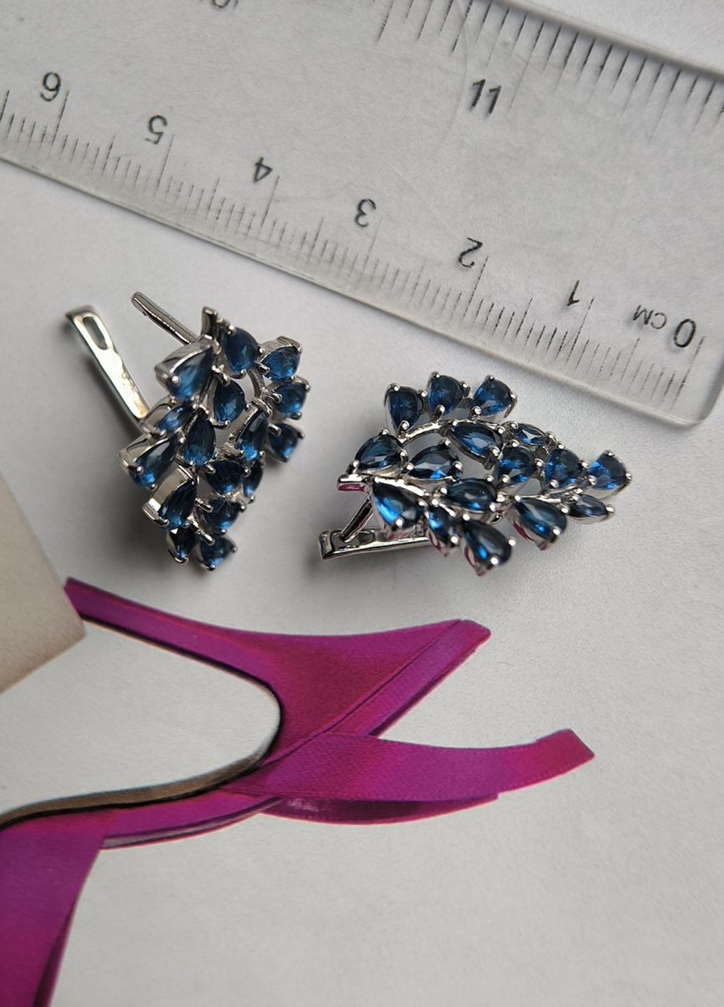 Сережки Silver Flame (369649402)