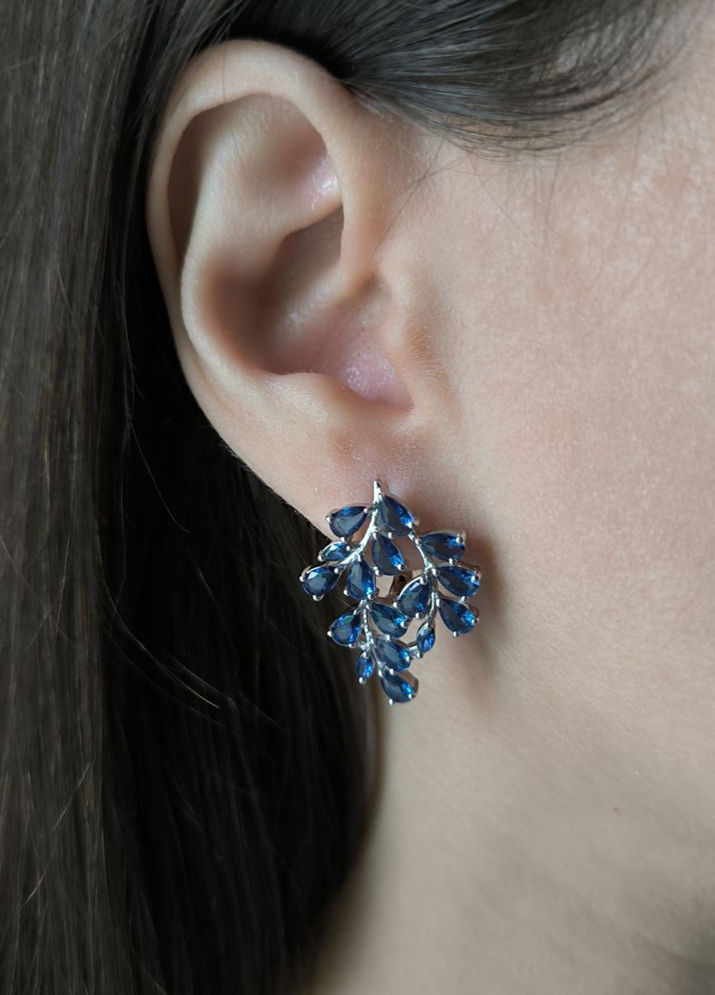 Сережки Silver Flame (369649402)