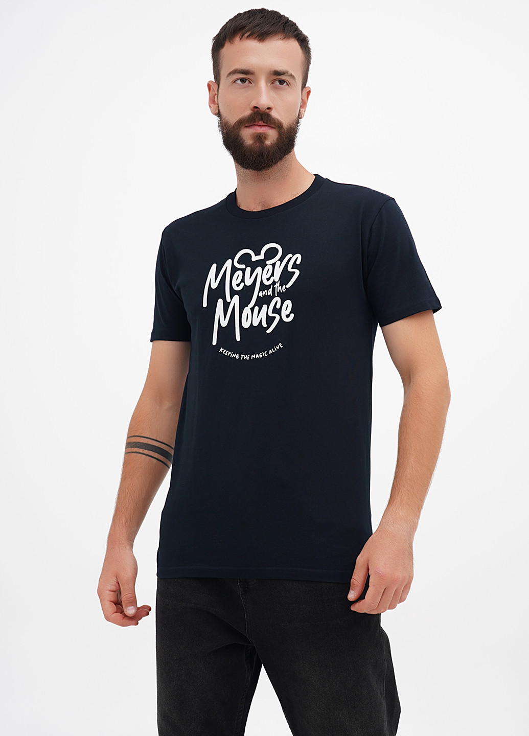 Черная футболка AS Colour