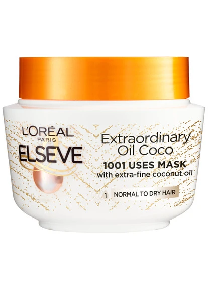 Маска для волос "Волшебная сила масел" Elseve Extraordinary Oil Coconut Mask L'Oreal Paris (250111749)