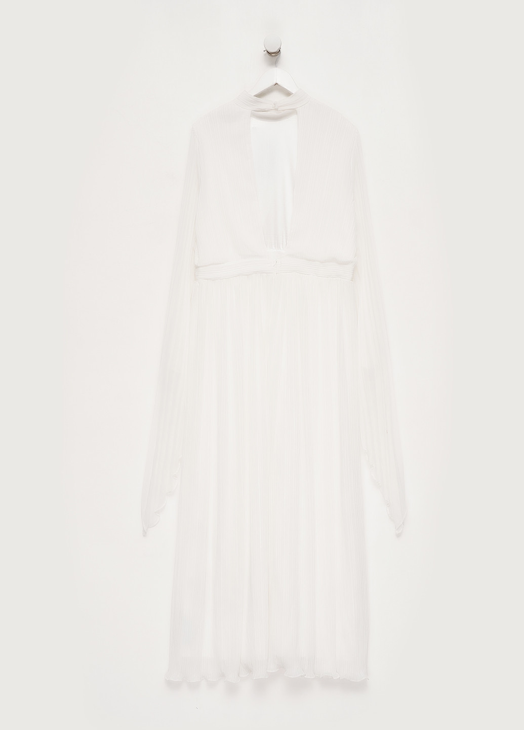 Білий кежуал сукня плісована Boohoo однотонна