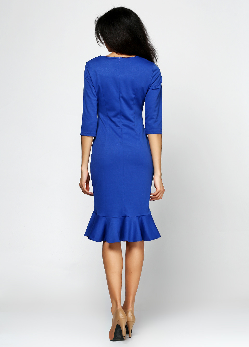 Синее кэжуал платье Nanka